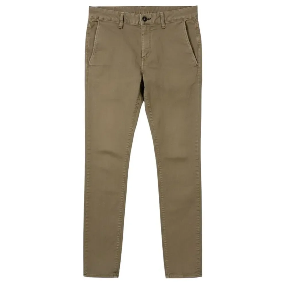 Rag & Bone Mens 30x30 Standard Issue Slim Leg Army Green Olive Khaki Chino Lux
